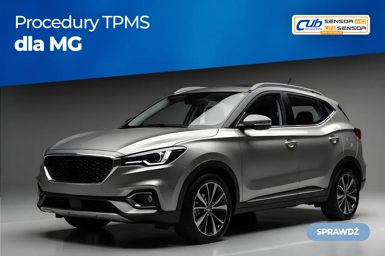 Jak zaprogramować czujniki TPMS w MG? Poradnik dla serwisów