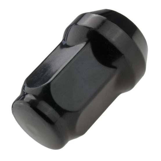 Czarne Nakrętki do felg aluminiowych, kół - M12x1,5 - (zamknięta) na klucz 17 - Carbonado