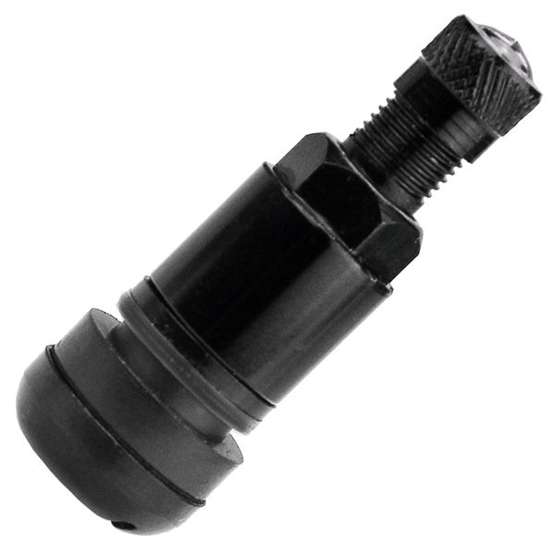 Zawór do felg czarny X1 Series Black Edition (skręcany, aluminiowy MS525) - 4 szt - Carbonado